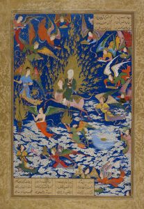 The Mi‘raj in Art and Music: Sultan Muhammad’s Cosmic Vortex and Beethoven’s Mystical Ascension