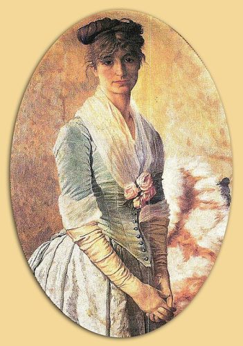Kadın portrasi (Eşi Naile Hanım)